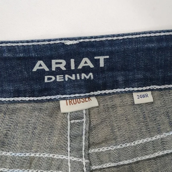 Ariat Women's Straight Leg Jeans - Blue - Picture 12 of 16